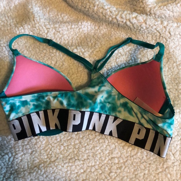 Pink Racerback bra - Picture 2 of 3